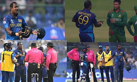 வங்காளதேச அணியின் செயல் அவமானகரமானது: இலங்கை வீரர் மேத்யூஸ் சாடல்