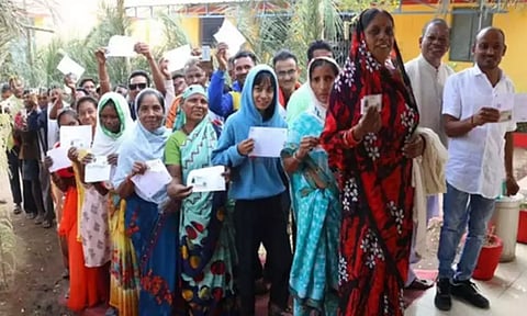சத்தீஸ்கர் சட்டசபை தேர்தல்: முதல் கட்டமாக 70.87 சதவீத வாக்குகள் பதிவானது