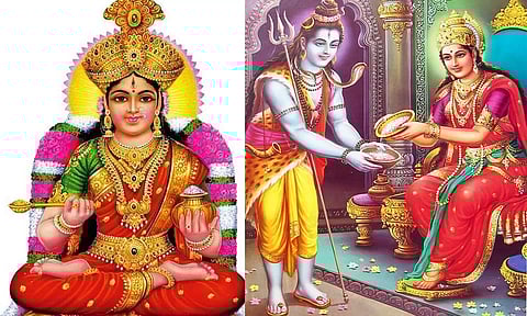 குறைவில்லா செல்வத்தை வாரி வழங்கும் அன்னபூரணி வழிபாடு