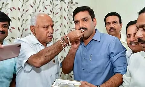 கர்நாடக மாநில பாஜக தலைவராக விஜயேந்திரா எடியூரப்பா நியமனம்