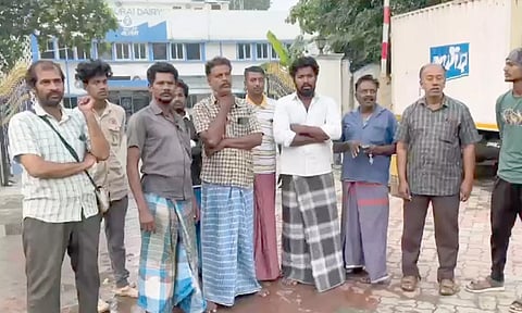 மதுரையில் ஆவின் பால் விநியோகம் தாமதம்: அலுவலகத்தில் முகவர்கள் முற்றுகை