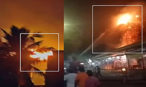 மயிலாப்பூர் சாய்பாபா கோயிலில் தீ விபத்து