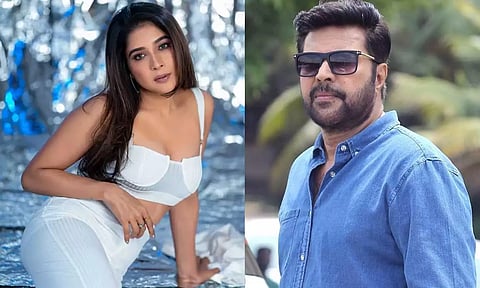 மம்முட்டி குடும்பத்தில் இணைந்த சாக்ஷி அகர்வால்