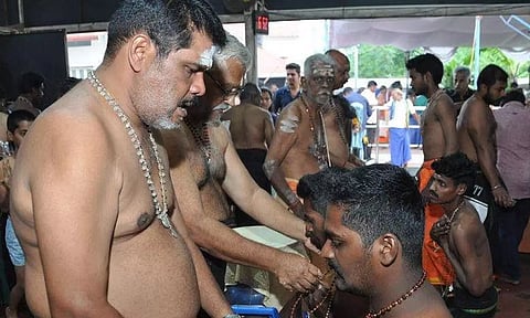 நாளை ஐயப்ப பக்தர்கள் மாலை அணிவிக்கும் நாள்