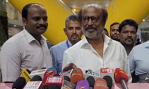 "உலகக்கோப்பை நமதே"... ரஜினிகாந்த் பேட்டி