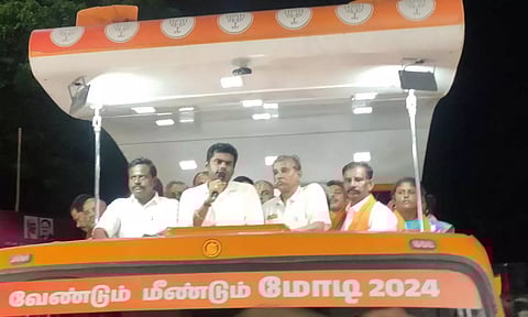 குடும்ப ஆட்சி நடத்தி வரும் தி.மு.க.வை வீட்டுக்கு அனுப்ப வேண்டும்- அண்ணாமலை