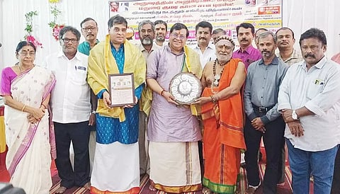 சங்கீத கலாநிதி பக்தவத்சலத்திற்கு பாராட்டு விழா