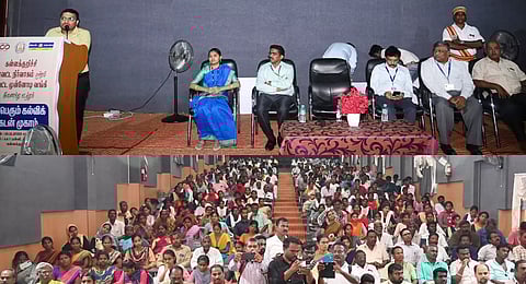 கள்ளக்குறிச்சி மாவட்ட கலெக்டர் ஷ்ரவன் குமார் தலைமையில் மாபெரும் கல்வி கடன் சிறப்பு முகாம் நடைபெற்றது.