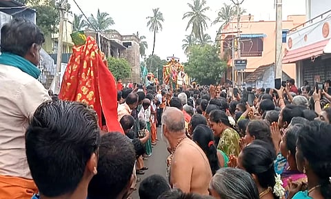 செங்கோட்டை குலசேகரநாதர் கோவிலில் சூரசம்ஹார விழா
