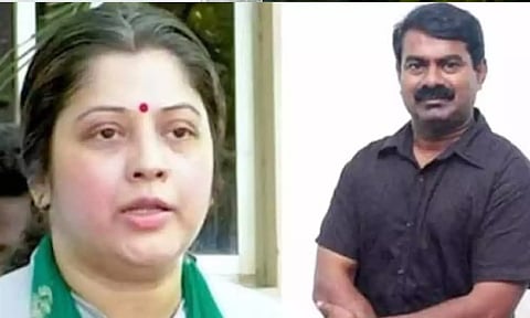 எனக்கு ஒரு நியாயம், திரிஷாவுக்கு ஒரு நியாயமா? - குஷ்புவுக்கு விஜயலட்சுமி கேள்வி