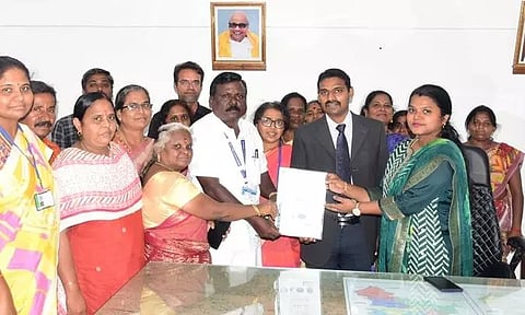 சத்துணவு மையங்களுக்கு ஐ.எஸ்.ஓ. தர சான்றிதழ்கள்