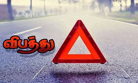 லாரி மோதி காவலாளி பலி