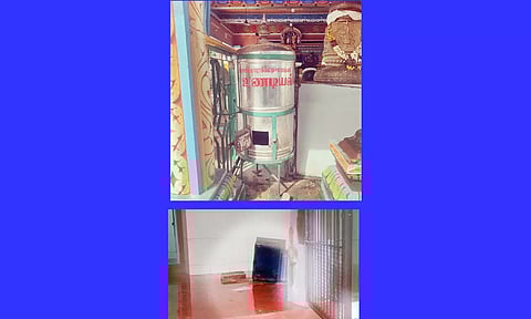 கண்காணிப்பு காமிரா இல்லாத கோவில்களை குறிவைத்து அடுத்தடுத்து உண்டியலை உடைத்து பணம் திருட்டு