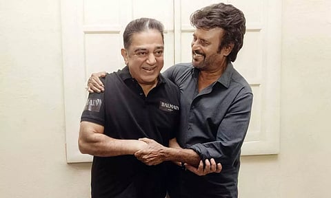 21 வருடங்களுக்கு பிறகு ஒரே இடத்தில் சந்தித்து கொண்ட கமல்-ரஜினி