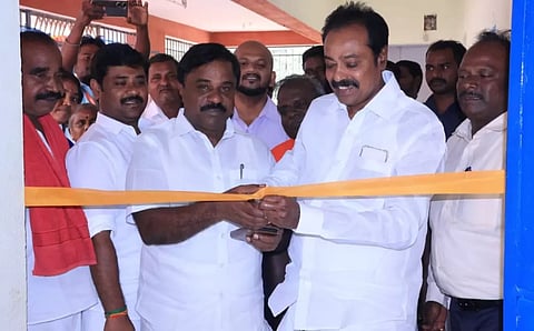 கந்தர்வகோட்டை அருகே பகுதிநேர அங்காடி திறப்பு