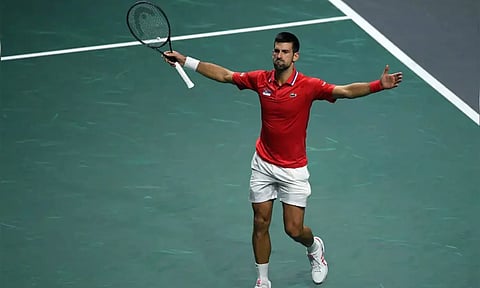 வாயை மூடுங்கள்: இங்கிலாந்து ரசிகர்களிடம் ஜோகோவிச் ஆவேசம்