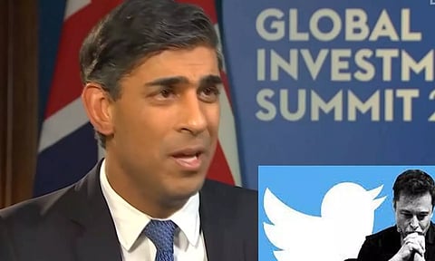 "எலான் மஸ்காகவே இருந்தாலும் குற்றம் குற்றமே" - ரிஷி சுனக்