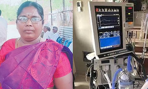 அரசு ஆஸ்பத்திரியில் மின் தடையால் வென்டிலேட்டர் செயலிழந்து பெண் உயிரிழப்பு?