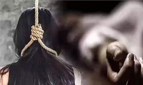 ஆசிரியர் மனைவி தூக்கிட்டு தற்கொலை
