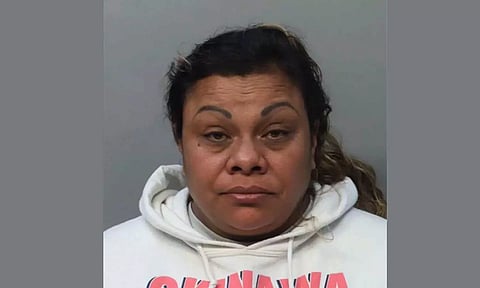 குற்றம்சாட்டப்பட்ட பெண்.