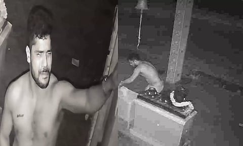 காமாட்சி அம்மன் கோவிலில் பூட்டை உடைத்து நகை, பணம் கொள்ளை