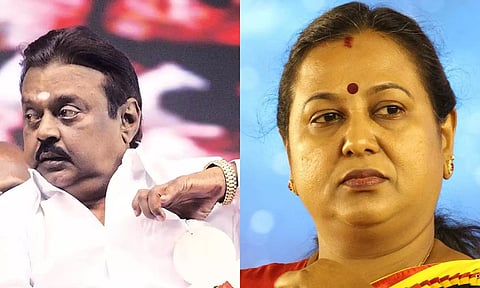 கேப்டன் நலமுடன் இருக்கிறார்.. வீடியோ வெளியிட்ட பிரேமலதா விஜயகாந்த்