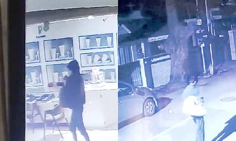 2¾ கிலோ நகைகள் பறிமுதல்: போலீசார் சுற்றி வளைத்த போது தப்பிய கொள்ளையன் புகைப்படம் வெளியீடு