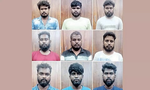 கைதான மோசடி கும்பல்