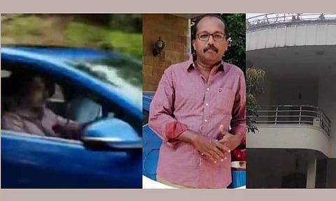  சிறுமியை கடத்திக்கொண்டு காரில் சென்ற போது பதிவான சி.சி.டி.வி. காமிரா காட்சியையும் படத்தில் காணலாம்.