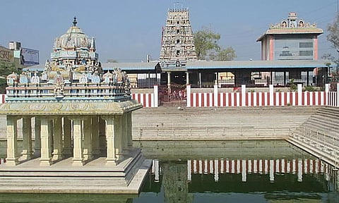 திருவேற்காடு கோவில் அமைப்பு