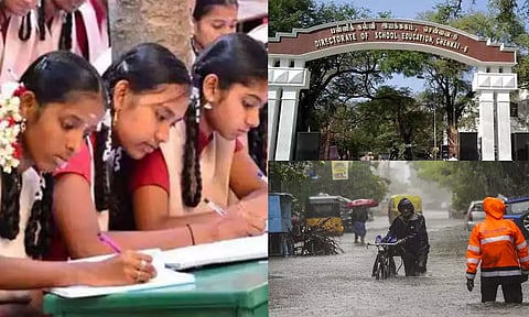 மிச்சாங் புயல் பாதிப்பு எதிரொலி- 11ம், 12ம் பள்ளி மாணவர்களுக்கு கல்வித்துறை முக்கிய அறிவிப்பு