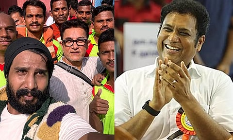 நடிகர் அமீர்கானை பாராட்டிய அமைச்சர் டி.ஆர்.பி.ராஜா