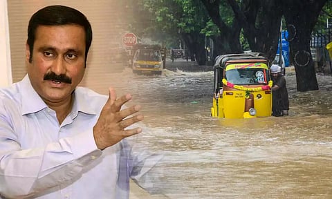 தேங்கி நிற்கும் மழைநீர்: தொற்று நோய்கள் ஏற்படாமல் தடுக்க வேண்டும்- அன்புமணி ராமதாஸ் வலியுறுத்தல்