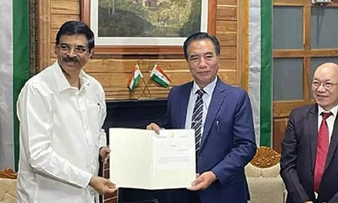 மிசோரம் முதல்-மந்திரியாக லால்டுஹோமா நாளை பதவி ஏற்கிறார்