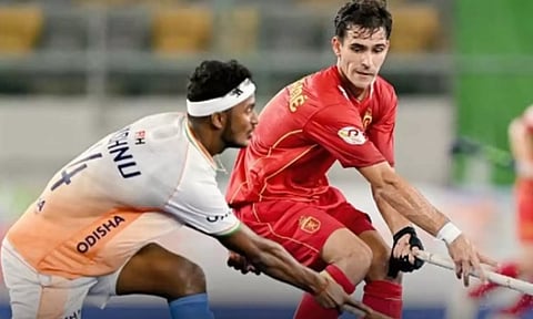 ஜூனியர் உலகக் கோப்பை ஹாக்கி: ஸ்பெயின் அணியிடம் இந்தியா தோல்வி