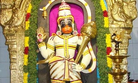 ஆஞ்சநேயர் வெண்ணெய்க்காப்பு வழிபாடு