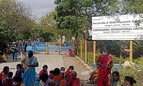 எண்ணூர் வாயு கசிவு- தொழிற்சாலை இயங்க தடை விதித்து நோட்டீஸ்