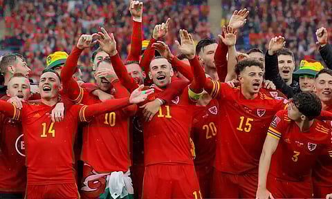 உலக கோப்பை கால்பந்து: 64 ஆண்டுகளுக்கு பிறகு வேல்ஸ் அணி தகுதி