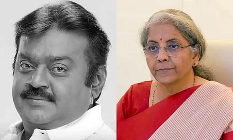 விஜயகாந்த் மறைவு.. தீவுத்திடலில் அஞ்சலி செலுத்த வரும் மத்திய மந்திரி நிர்மலா சீதாராமன்