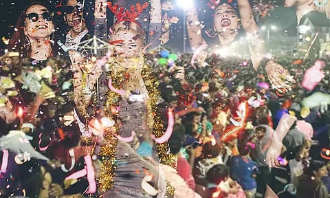 குடியிருப்புகளில் புத்தாண்டு கொண்டாட அனுமதி பெற வேண்டும்- பாதுகாப்புக்கு 18 ஆயிரம் போலீசார் குவிப்பு