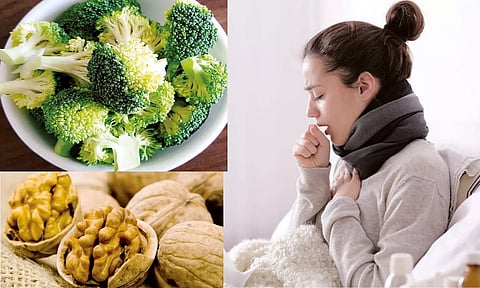 நுரையீரலுக்கு பாதுகாப்பு அளிக்கும் உணவுகள்