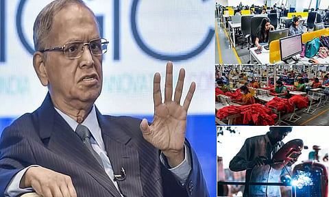 "70-மணி நேர உழைப்பு" - நாராயண மூர்த்தியின் மாறாத கருத்து