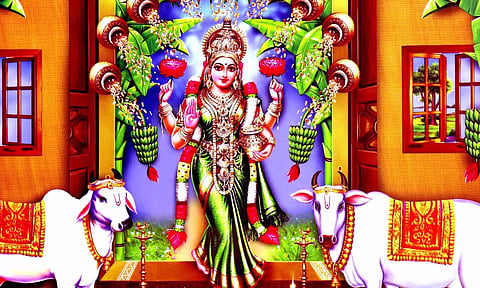 லட்சுமி அம்சமான பசுஞ்சாணம்