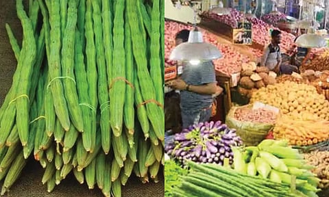 கோயம்பேடு மார்க்கெட்டில் வரத்து குறைவால் முருங்கைக்காய் விலை உயர்வு