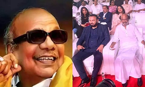 கோலாகலமாக துவங்கிய கலைஞர் 100 - திரைத்துறையினர் திரளாக பங்கேற்பு