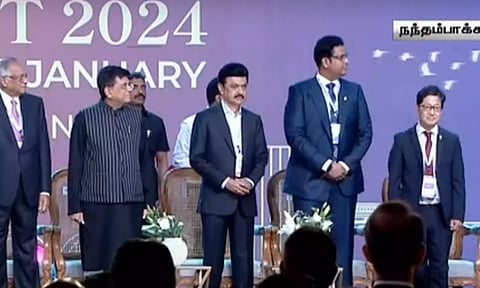 உலக முதலீட்டாளர் மாநாட்டை தொடங்கி வைத்தார் முதலமைச்சர் மு.க.ஸ்டாலின்