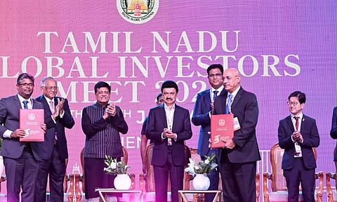 உலக முதலீட்டாளர்கள் மாநாடு: 'ஸ்டார்ட் அப்' நிறுவனங்களின் தயாரிப்புகள் 41 அரங்கங்களில் அறிமுகம்