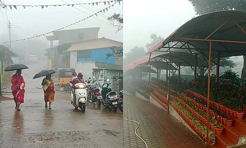 ஏற்காட்டில் தொடர்ந்து 40 மணி நேரமாக பெய்யும் சாரல் மழை- வீடுகளுக்குள் முடங்கிய மக்கள்