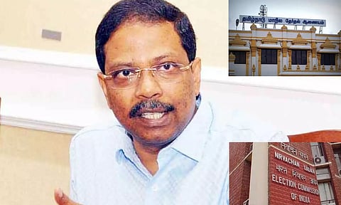 அனைத்து மாநில தேர்தல் ஆணையர்கள் கூட்டம் - சத்யபிரதா சாகு டெல்லி பயணம்