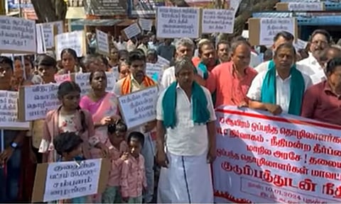 என்எல்சி விவகாரம்- கோரிக்கைகளை வலியுறுத்தி வேலை நிறுத்த நோட்டீஸ் வழங்க முடிவு